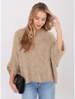 Sweter CH SW model 21782465 beżowy - FPrice Sweter CH SW model 21782465 beżowy - FPrice