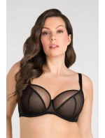 K824 SOFT BRA BIG JUST BLACK