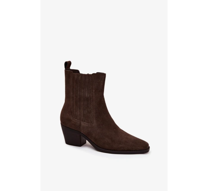 Boty na podpatku  model 220698 Step in style