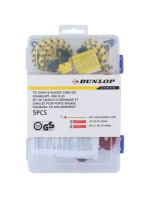 PŘEPRAVNÍ UPEVŇOVACÍ POPRUH S NAPÍNÁKEM A GUMAMI 5KS DUNLOP