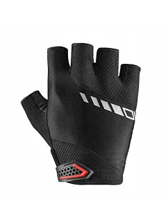 Rockbros S143-BK M cyklistické rukavice s gelovými polštářky - černé