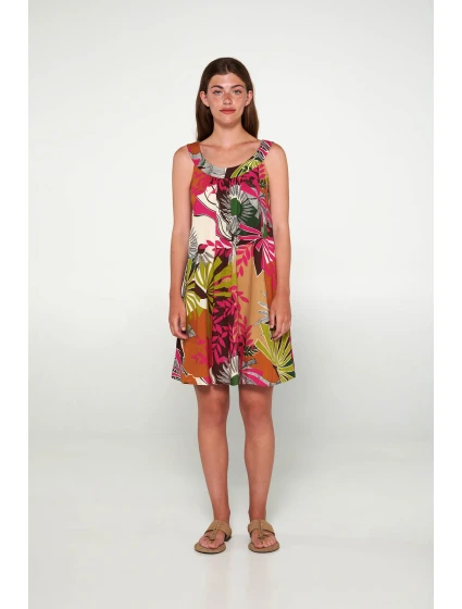 Vamp - Šaty bez rukávů s potiskem 20432 - Vamp