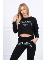 Atlanta tištěná sada černá