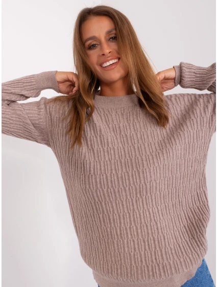 Jumper AT SW 2338.14P tmavě lila