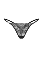 Dámská sexy tanga Clara 2-Pack černé - Obsessive