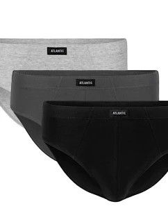 Pánské slipy 3 pack 006 mix - Atlantic