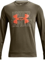 Pánské tričko UA Rival Terry Logo Crew M 1370391 361 - Under Armour