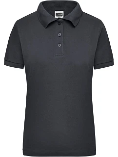 Daiber JN 803 Dámské pracovní piqué polo z těžké bavlny 02.0803 carbon