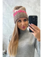 Dámská čepice London K385 mocca Dámská čepice London K385 mocca