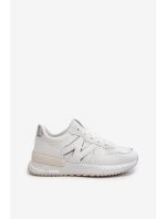 Dámské bílé tenisky z ekokože Kaimans Dámské bílé tenisky z ekokože Kaimans