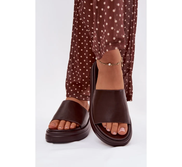 Dámské nazouváky na platformě model 21918992 - Boto