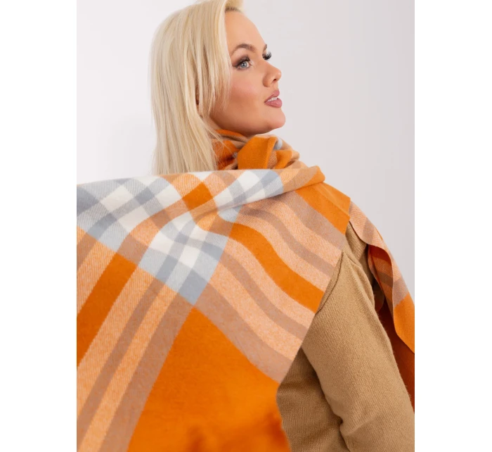 Szalik AT SZ ciemny pomarańczowy model 19349233 - FPrice Szalik AT SZ ciemny pomarańczowy model 19349233 - FPrice