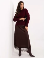 Jumper MI SW WK32601.19 bordó Jumper MI SW WK32601.19 bordó