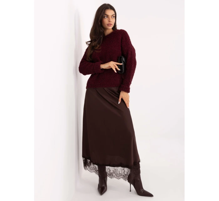 Jumper MI SW WK32601.19 bordó Jumper MI SW WK32601.19 bordó