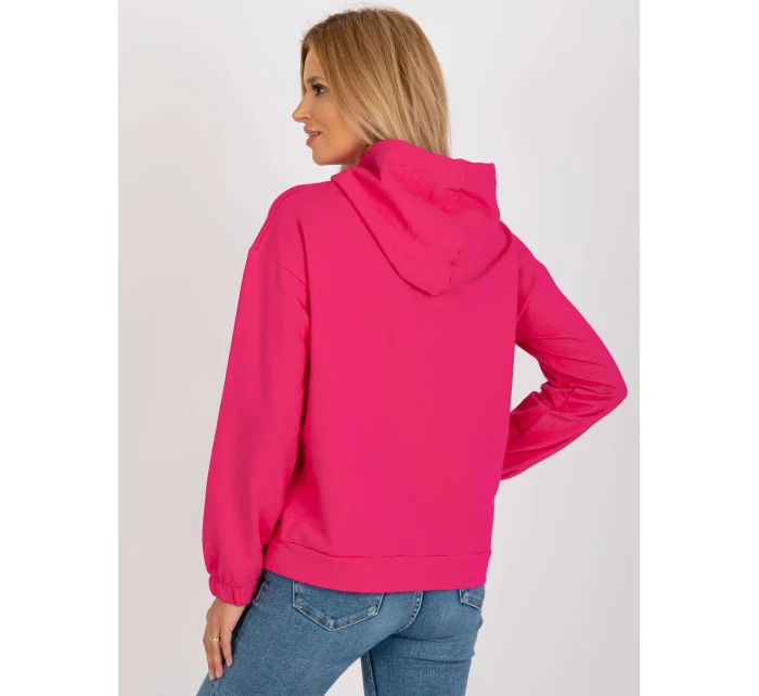 Mikina RV BL 8655.00P fuchsiová