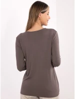 Bluzka RV BZ A model 21801765 szaro beżowy - FPrice Bluzka RV BZ A model 21801765 szaro beżowy - FPrice