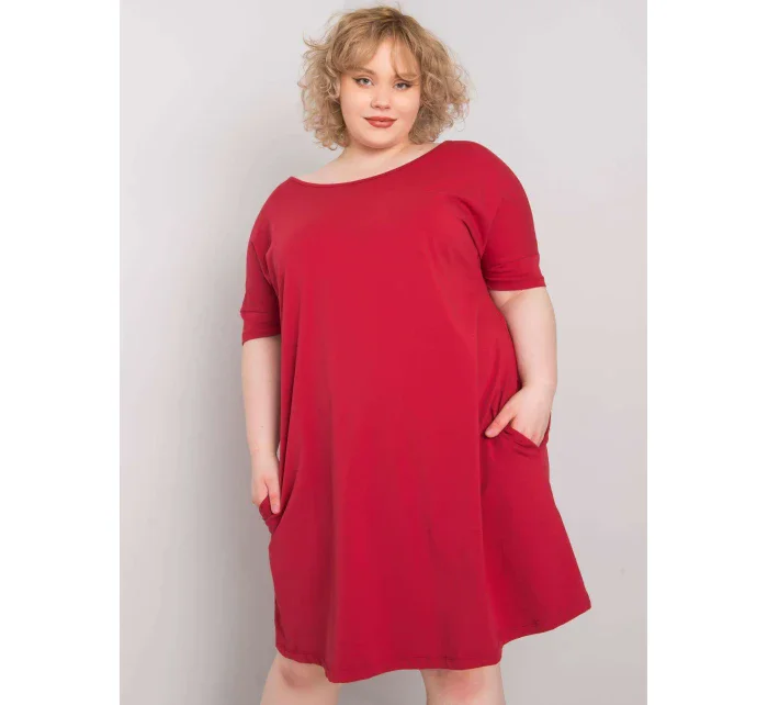 Šaty RV SK 6639.02X kaštanová