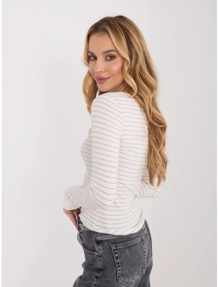 Halenka WT BZ A1271.49 bílá a béžová