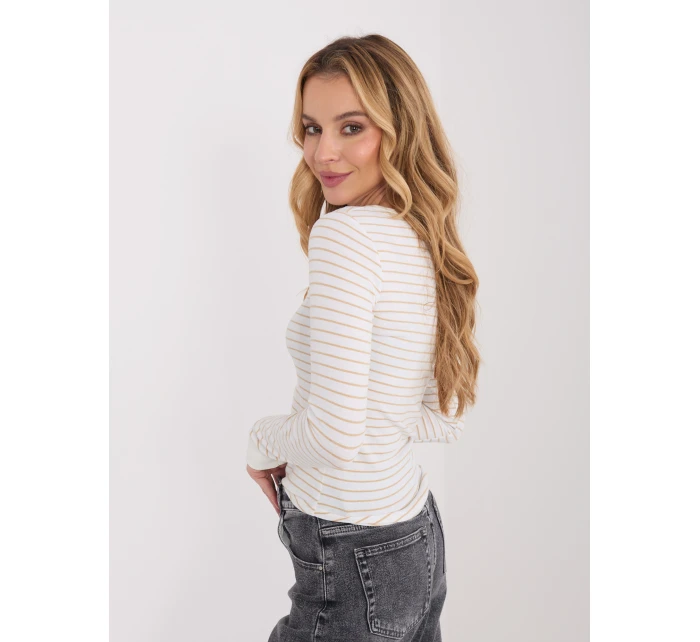 Halenka WT BZ A1271.49 bílá a béžová