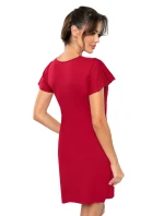 Noční košile Luiza Maroon - Donna
