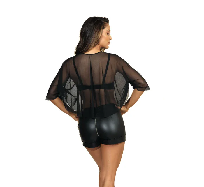 Sexy přehoz V-9160 černá - Axami Sexy přehoz V-9160 černá - Axami