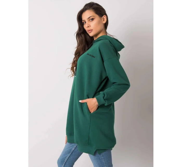 Dámská mikina RV BL 7097.26 Tmavě zelená - FPrice