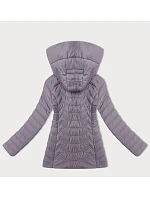 Dámská prošívaná bunda s kapucí J Style light heather (16M9238-35) Dámská prošívaná bunda s kapucí J Style light heather (16M9238-35)