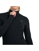 Dámská termální mikina 4F F098 tmavě černá 4FWAW25UBRUF098 20S