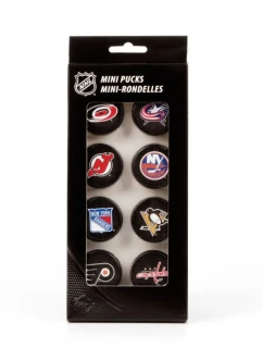 Inglasco NHL Mini Pucks suvenýr