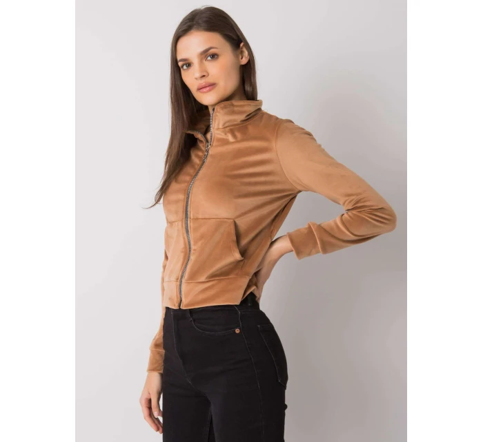 Mikina RV BL 7303.98P velbloud