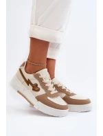 Dámské Tenisky na platformě Béžová Zeparine Dámské Tenisky na platformě Béžová Zeparine