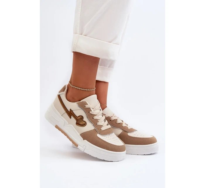 Dámské Tenisky na platformě Béžová Zeparine Dámské Tenisky na platformě Béžová Zeparine