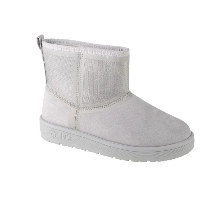 Dámské sněhové boty model 21784952 Světle šedá - Big Star