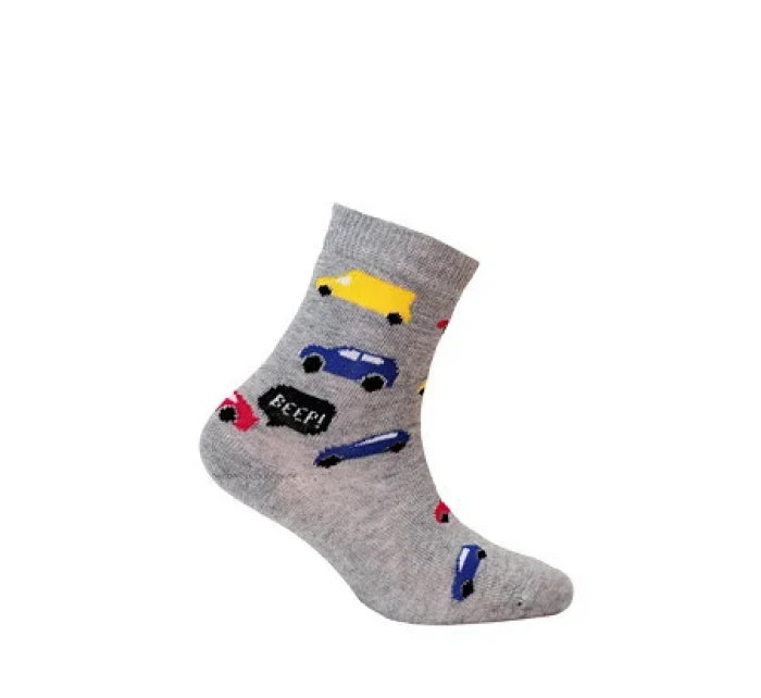 Skarpety  chłopięce wzorowane model 16127234 - Wola