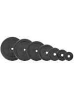 ČERNÁ CELULÁRNÍ HMOTNOST 15 KG ENERO FIT fi26.5