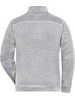 JN Pánská pracovní pletená fleece bunda Solid 02.0 white model 22493615 - Daiber JN Pánská pracovní pletená fleece bunda Solid 02.0 white model 22493615 - Daiber