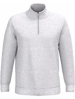 Kariban K 478 Mikina s 1/4 zipem 20.K478 ash heather