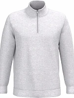 Kariban K 478 Mikina s 1/4 zipem 20.K478 ash heather