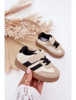 Sportovní Obuv Tenisky Dětské Na Suchý Zip Béžové model 21700597 - Boto Sportovní Obuv Tenisky Dětské Na Suchý Zip Béžové model 21700597 - Boto