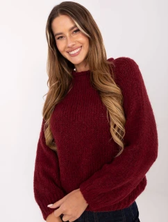 Sweter MI SW model 21421342 bordowy - FPrice