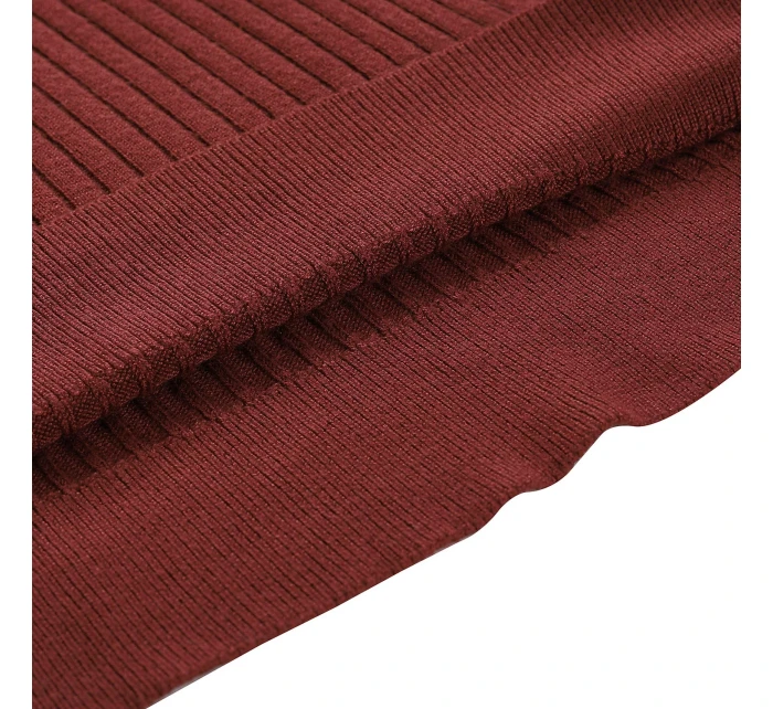 Dámské triko s tříčtvrtečním rukávem nax NAX NOVAKA madder brown Dámské triko s tříčtvrtečním rukávem nax NAX NOVAKA madder brown