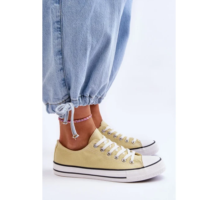 Klasické nízké dámské tenisky Žlutá Vegas Klasické nízké dámské tenisky Žlutá Vegas