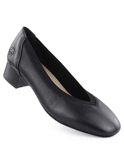 Dámské kožené lodičky 43452-00 černé - Rieker