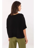 Svetr s krátkým rukávem model 216684 Italy Moda Svetr s krátkým rukávem model 216684 Italy Moda