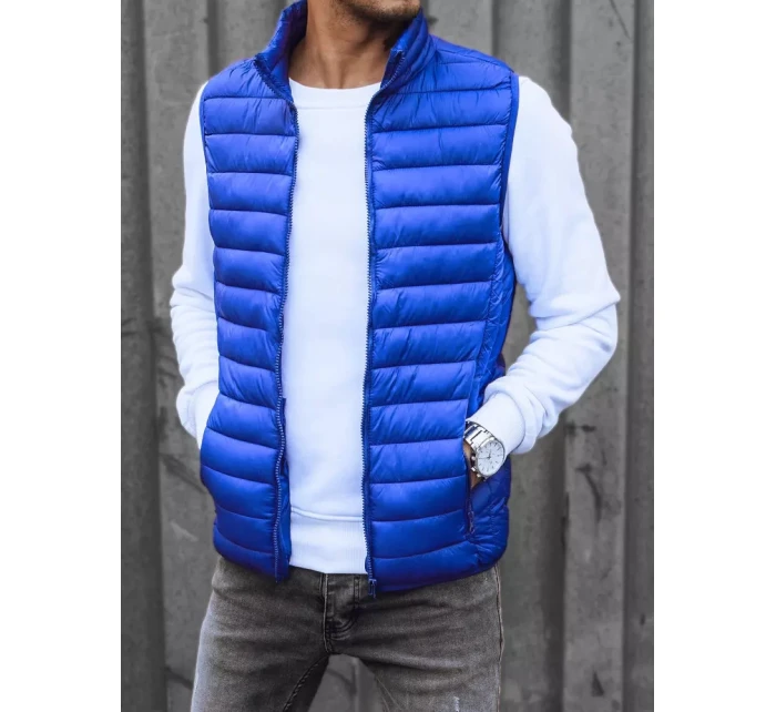 Pánská modrá vesta Dstreet model 21967410 - FashionStreet