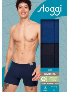 sloggi men GO Natural Short C2P - BLUE - SLOGGI BLUE - SLOGGI