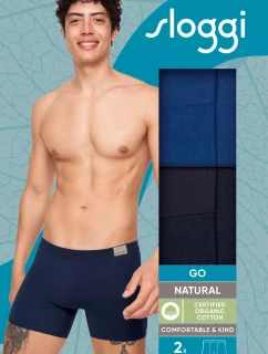 sloggi men GO Natural Short C2P - BLUE - SLOGGI BLUE - SLOGGI
