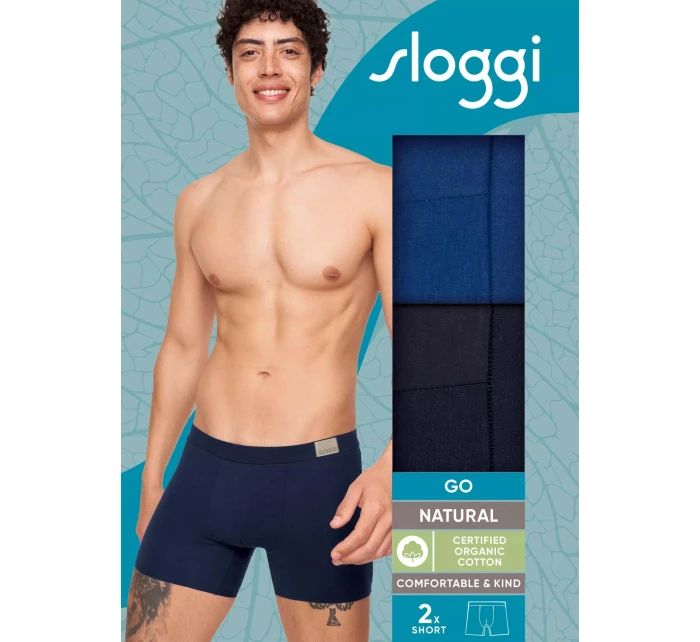 sloggi men GO Natural Short C2P - BLUE - SLOGGI BLUE - SLOGGI