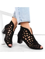 Semišové boty M.Daszynski W model 21958282 černá - M. Daszyński Semišové boty M.Daszynski W model 21958282 černá - M. Daszyński