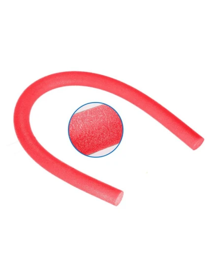 BAZÉNOVÁ NUDLE PRO VÝUKU PLAVÁNÍ V PŘÍJEMNÉ ČERVENÉ BARVĚ